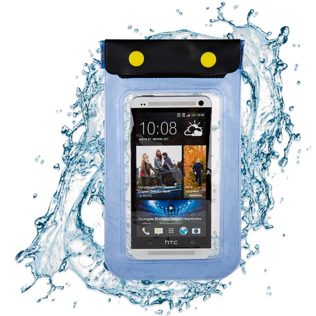 Universal Waterproof Phone Pouch (6 inch) - Beach, Pool, Kayaking, BoatingTablet-Mobile Protection Dry Bag Pouch Universal Case for Protection from Water, Snow and Dirt