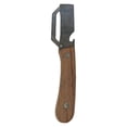 thumbnail image 3 of Cuchillo pelador multifuncional con mango de madera, hoja de acero inoxidable, 19x4 cm, pelador de frutas y verduras de cocina, diseño ergonómico, 3 of 9