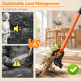 Tree Pulling Tool Medium Sapling Puller, Heavy-Duty Tree Root Tool for Woody Stems ...