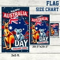 thumbnail image 6 of FLAGWIX Happy Australia Day January 26th Koala and Kangaroo Australia Flag MLN2350F 3x5Ft - Double Sided Flag Indoor Outdoor, 6 of 6