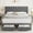 Grey, variant on Ourlova Queen Size Upholstered Platform Bed Frame with Storage Drawers, Solid Wooden Slats Mattress Foundation, No Box Spring Needed