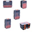 thumbnail image 2 of Eigraketly Caja de almacenamiento de herramientas de PP, tapa transparente, compartimento desmontable, contenedor organizador de categorización Herramientas eléctricas Tipo 2, 2 of 6