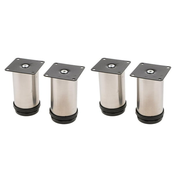 Pata de zócalo ajustable para muebles de cocina, armario, sofá y silla (paquete de 4 unidades) 10cm