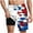 Navy, variant on cllios American Flag Swim Trunks for Men with Compression Liner Board Shorts 4th of July Quick Dry Swimming Shorts Funny Red White and Blue Swim Shorts Swimsuit