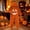 Orange 8, variant on Ynynloco Women's Onesie Adult Comfortable Fleece Hooded One Piece Jumpsuit Zip Halloween Pumpkin Costumes Sleepwear