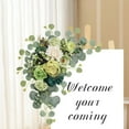 thumbnail image 4 of Set of 2 Artificial Wedding Arch Flowers for Wedding Welcome Sign, Banquet and Reception Decoration, Ceremony Backdrop Floral Arrangements, and Bridal Shower Decor, 4 of 8