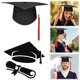 thumbnail image 4 of Gorro Graduación para Estudiante Con Borlas Suministros Fiesta, 4 of 9