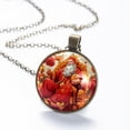 thumbnail image 6 of Chinese God of Wealth Necklace Personalized Custom Photo Round Pendant Adjustable Stainless Steel Necklaces with Gift Box for Men Women Mothers Valentine's Jewelry Gift, 6 of 6
