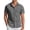 Dark Gray, variant on COOFANDY Men's Casual Button Down Shirts Short Sleeve Wrinkle Free Summer Tops