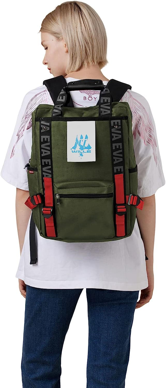 Backpack with Eva panel, hard sides with Eva. Size: 40x30x15 cm