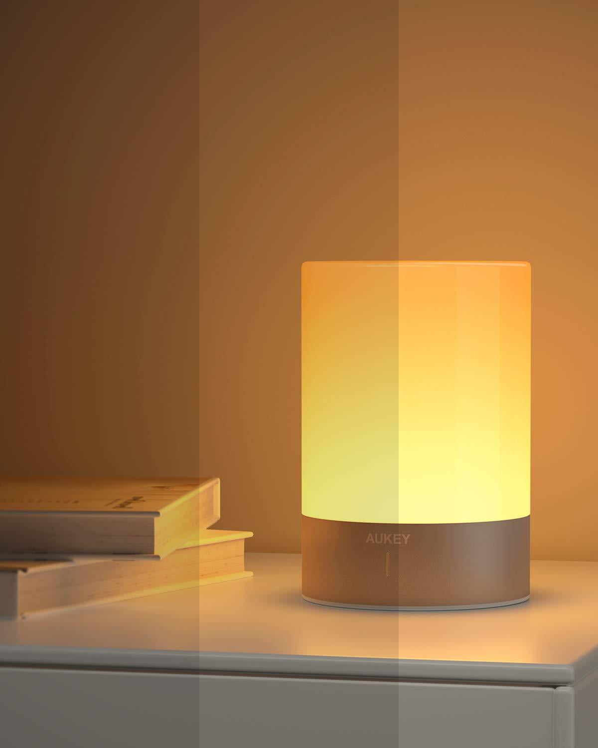 aukey color changing lamp