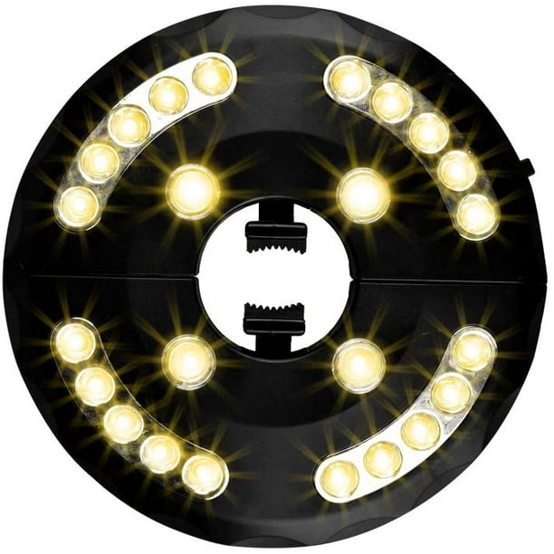 Lampe circulaire à LED, Éclairage pour parasol