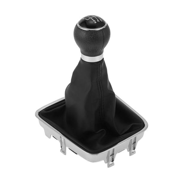 Perillas de cambio de 6 velocidades Unique Bargains con cubierta No.5N0711113 - Perilla de cambio de palanca - para VW Golf Plus 5M Plástico 1 Pc