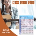 thumbnail image 5 of Acoustic Guitar Practice Chords Scale Chart Guitar Chord Fingering Diagram Lessons Music for Guitar Beginner,S, 5 of 5