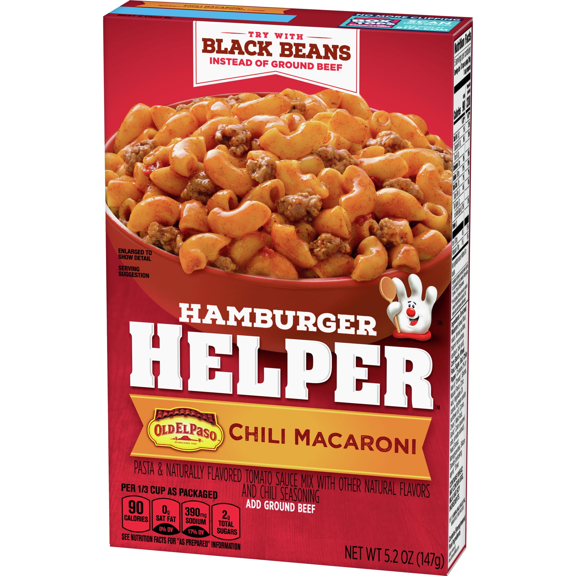 Hamburger Helper, Chili Macaroni, 5.2 oz box