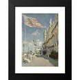 thumbnail image 2 of Claude Monet 14x18 Black Modern Framed Museum Art Print Titled - Hotel Des Roches Noires. Trouville (1870), 2 of 5