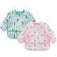thumbnail image 2 of Juego de baberos de manga larga de 2 piezas, babero impermeable para bebé con paquete de bolsillo, babero para niños pequeños con mangas y recogedor de desechos, resistente a las manchas y los olores Zhivalor 222000-1, 2 of 3