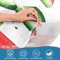 thumbnail image 5 of Yayeee Kitchen Curtains Tier Set of 2 Light Filtering 57"x24" Over Sink Window Panels, Red Watermelon, 5 of 7