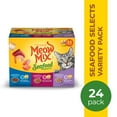 thumbnail image 4 of Meow Mix Seafood Selections Variety Pack, Wet Cat Food, 2.75 oz Cup (24 Pack), 4 of 12