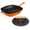 Orange, variant on BergHOFF Neo 2pc Cast Iron 11" Grill Pan with Slotted Steak Press, Green