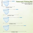 thumbnail image 4 of Uxcell 1-Set Red de Pesca Telescópica para Adolescentes, Mango Ajustable de 18.89 Pulgadas con Cubo [Azul], 4 of 7