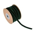 thumbnail image 3 of HILABEE Velvet Ribbon Decorative Ribbon with Spool 1cm Wide 20Yards DIY Florist Ribbon for Gift Wrapping Art Crafts Invitation Sewing Green, 3 of 8
