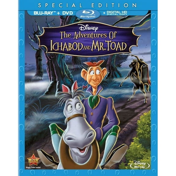 The Adventures of Ichabod and Mr. Toad (Blu-ray   DVD   Digital Code)