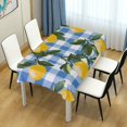 thumbnail image 4 of Yayeee Tablecloths 54" x 54" Rectangle Wrinkle Resistant Party Table Cover, Light Blue Plaid, 4 of 8
