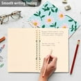 thumbnail image 4 of Pink Daisy Illustration Drawing Lined Spiral Journal Notebook 60 Pages A5 College Ruled Journals for Writing, 4 of 7