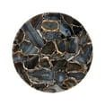 thumbnail image 5 of Sunpan Tillie 12.5" Modern Stone End Table in Stainless Steel/Black Agate Stone, 5 of 5
