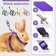 thumbnail image 5 of Juego de arneses y correas para conejos, gatos, cachorros y hurones (5 unidades), 5 of 5