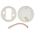 First Alert BRK 7010B Hardwired Photoelectric Smoke Alarm with Battery