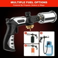 thumbnail image 6 of Powerful Grilling and Cooking Propane Torch Kitchen Culinary Blow Torch Adjustable Flame for Grilling Baking(E), 6 of 6