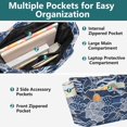 thumbnail image 3 of FORMRS Tote Bag for Women Quilted Large Capacity Travel Work Carry On Shoulder Handbag, Blue Night Sky, 3 of 7