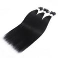 thumbnail image 2 of MY-LADY 16"-24" Nail U Tip Fusion Human Hair Extensions 50 Strands 100% Remy Keratin Pre Bonded Hairpiece Straight 1g/s, 2 of 9