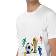thumbnail image 4 of Printed Mens T-Shirts – Short Sleeve Crew Neck T Shirts for Man, Cotton Blend Plain Novelty Men's T-Shirts, 4 of 8