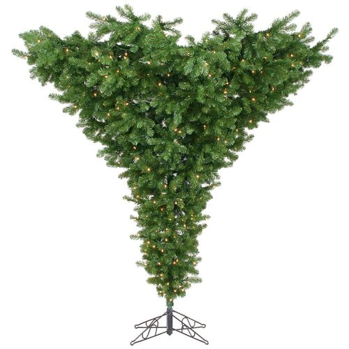 Vickerman 9' Upside Down Artificial Christmas Tree, Unlit