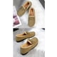 thumbnail image 5 of Zapatillas de casa para mujer, cálidas y afelpadas, de espuma para interiores y exteriores, para correr, botas vaqueras., 5 of 8