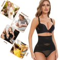 thumbnail image 6 of Women Shapewear Slimmer Body Shaper Hi-Waist Tummy Control Compression Butt Lifter Panties Girdle, 6 of 6