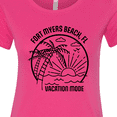 thumbnail image 4 of Inktastic Summer Vacation Mode Fort Myers Beach Florida Women's T-Shirt, 4 of 5