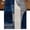 Off White Mist Blue, variant on Boho Navy Blue 70 Inch Table Runner, Modern Geometric Abstract Art Farmhouse Dresser Scarf Cotton & Linen Tablerunner for Dining/Kitchen Island/Holiday Party Décor 13" x 70"