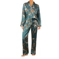 thumbnail image 1 of Gibobby ropa de dormir suelta y esponjosa Pijamas de dos piezas y elásticos coloreados del desgaste del de Ding para las mujeres (Glauco, XL), 1 of 3