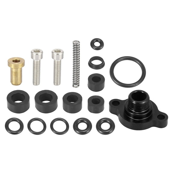 Car Fuel Pressure Regulator Kit for Ford F250 F350 F450 F550 7.3L Powerstroke Diesel 1999-2003 Black