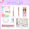 thumbnail image 2 of Agenda JIALILI con candado para niñas de 8 a 12 años con accesorios, 2 of 7