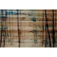 thumbnail image 3 of "Splash of Blue Sky" Painting Print on Natural Pine Wood, 3 of 5