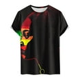 thumbnail image 4 of Tops para hombre, blusas y camisas de manga corta con cuello redondo para hombre Camisa de manga corta estampada para hombre Top/camisa de manga corta con cuello redondo Tops para hombre, 4 of 4
