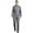 Gray, variant on TOPTIE Men's Long Sleeve Coverall, Action Back Coverall Relaxed Fit, Work Wear Suit, Gray Coverall