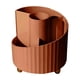 thumbnail image 2 of Organizador de escritorio con portalápices | Portapapeles de plástico multifuncional | Almacenamiento compacto para bolígrafos, marcadores, tijeras y pinceles de maquillaje | Material de arte para, 2 of 6