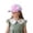 Pink, variant on Krdevn Kids' Baseball Cap, Colorful Tie-Dye Sun Hat, Breathable Summer Adjustable Outdoor Trucker Cap for Girls,2-7 Years