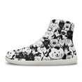 thumbnail image 5 of Wismoutput High-top Leather Barefoot Shoes Men Wide Toe Box Zero Drop Men's Barefoot Sneakers with Animal Pattern, 5 of 7